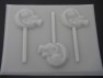 4204 Baby in Umbrella Chocolate or Hard Candy Lollipop Mold